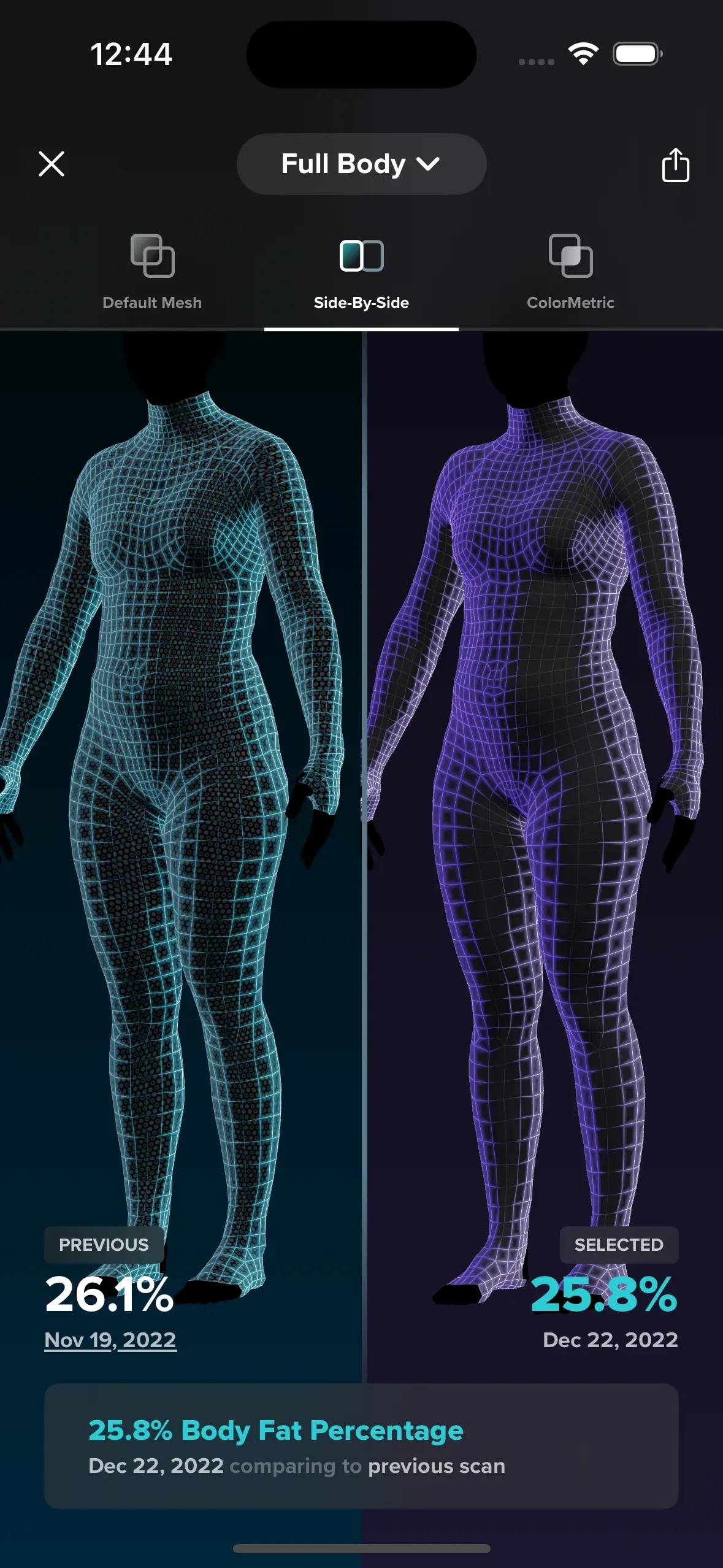 ZOZOFIT: Side-by-Side
