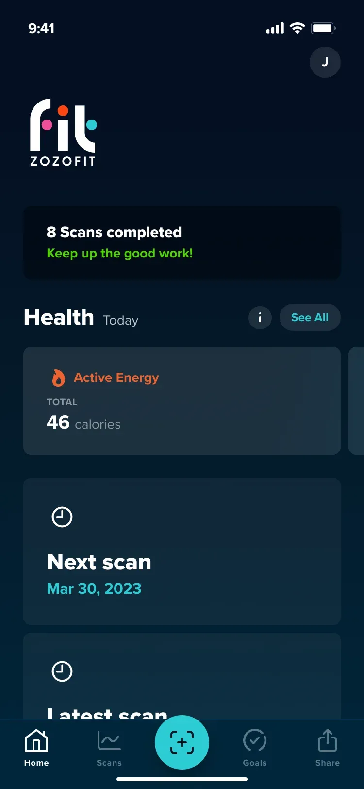 ZOZOFIT × Apple Health: Health surfaced on home
